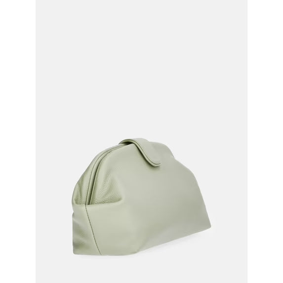 Light green headscarf on a white background